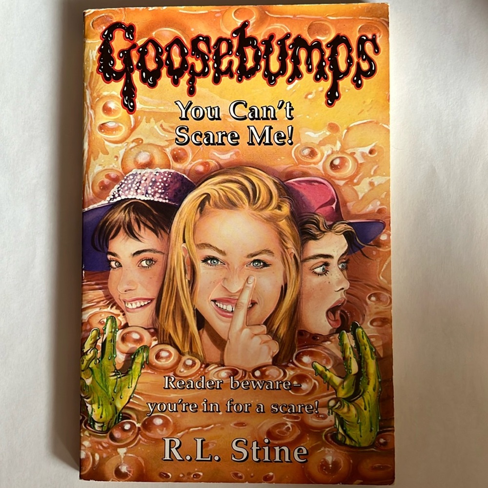 ⭐️ 5/$25 - GOOSEBUMPS - Rare UK Edition - You Can't Scare Me